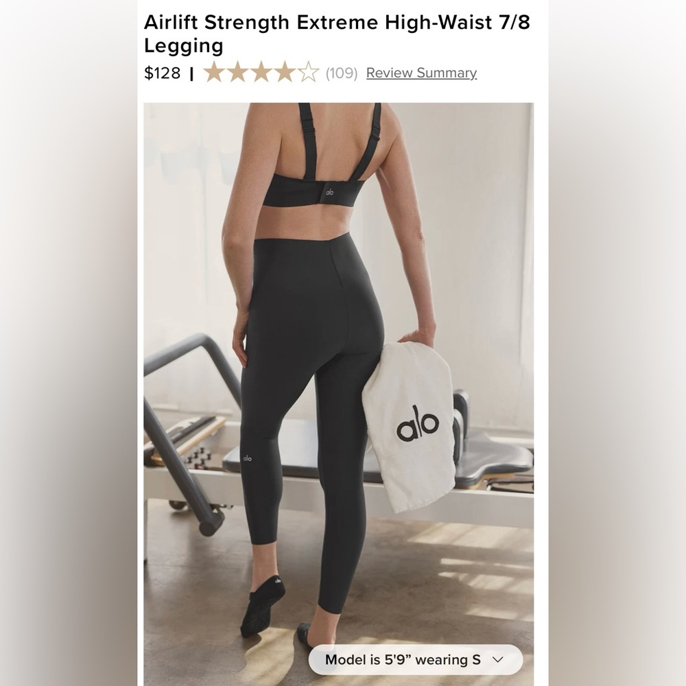 Alo Yoga Airlift Strength Extreme High-Waist 7/8
Legging
